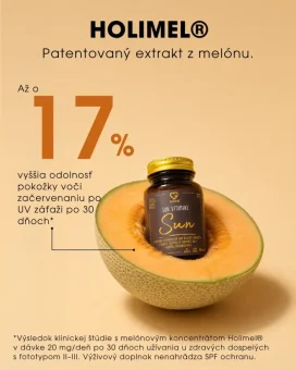 SK Sun Vitamins s patentovaným extraktom Holimel z melóna