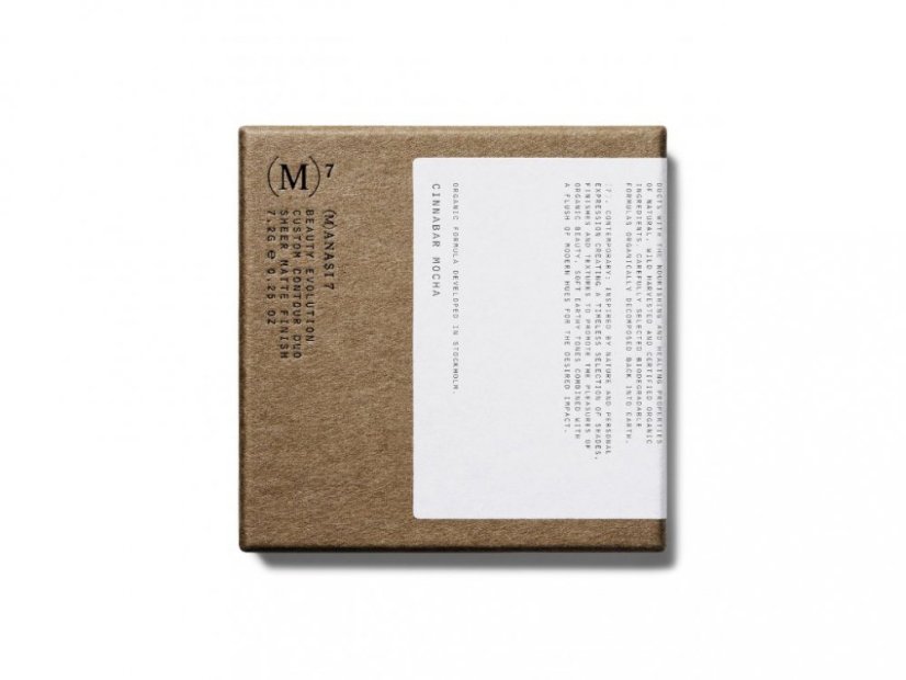 (M)ANASI 7 Přírodní konturovací duo Cinnabar Mocha 12 g