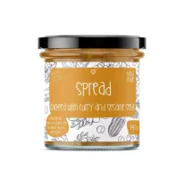 Pasta do smarowania - Ciecierzyca z curry i sezamem 140 g
