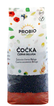 Čočka černá beluga BIO 500 g