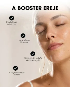 HU Kétfázisú revitalizáló booster – nyugtatja, hidratálja és támogatja a bőr védőrétegét