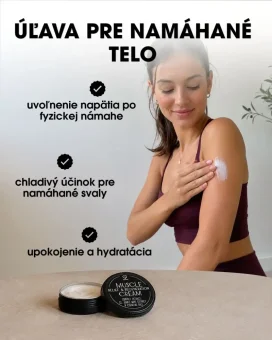 Regeneračný balzam na svaly – Chladivá úľava a uvoľnenie 100 ml