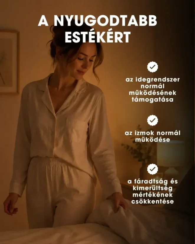 HU Magnézium - Esti komplex - az idegrendszer, az izmok és az energia támogatása