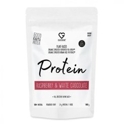 Rostlinný protein - malina & bílá čokoláda / Plant-based protein - Raspberry & White chocolate - 1000 g