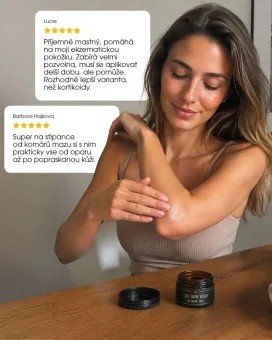 CBD Konopná mast - pečující balzám 10 ml