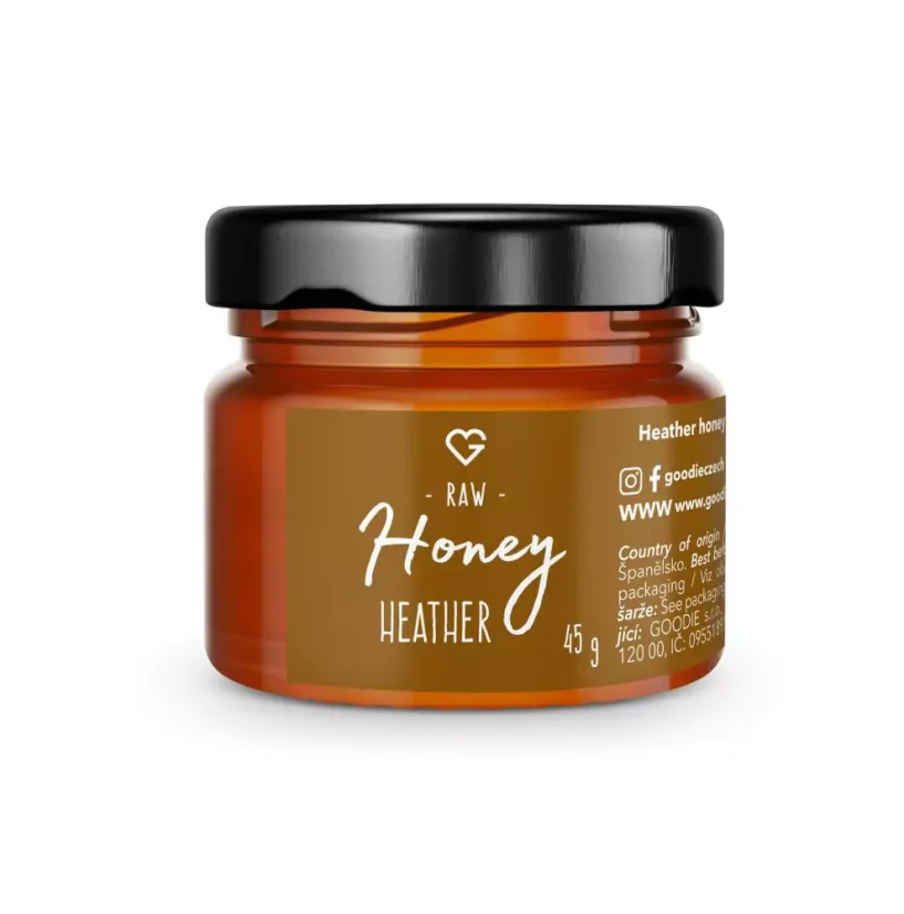 Vřesový med jarní - Heather honey RAW 45 g CZ