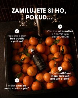 Odličovací olej - mandarinka BIO 100 ml CZ