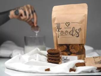 Zázvorovo citrónové sušenky / Ginger & Lemon Cookies 100 g CZ