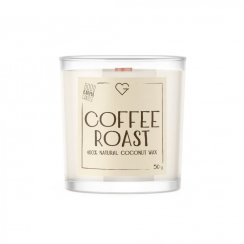 Svíčka s dřevěným praskajícím knotem – Coffee Roast 50 g