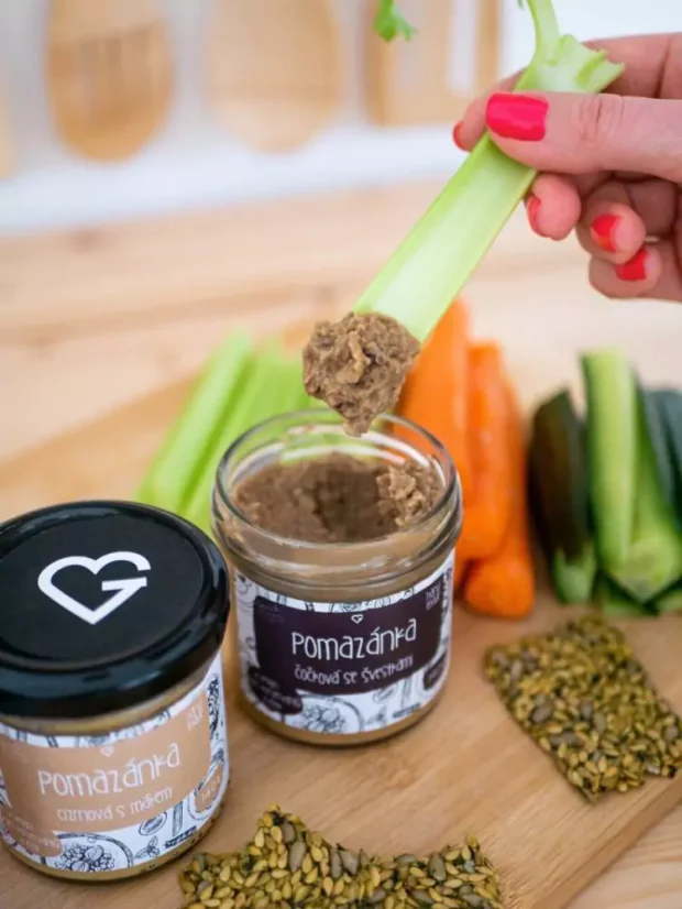 Pomazánka - Čočková se švestkami 140 g - VÝPRODEJ 02/24_2