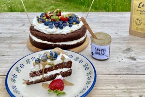 Narozeninový low carb dort