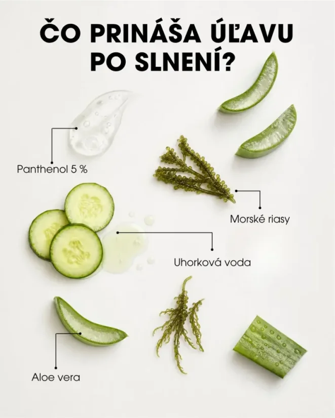 SOS sprej po opaľovaní s panthenolom 5 % a aloe vera 150 ml