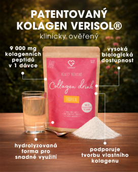 Beauty vitamins - Kolagen drink - Tropical 400 g CZ
