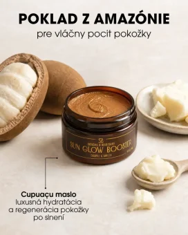 SK Sun Glow Booster s cupuaçu maslom pre hebkú a vyživenú pokožku po slnení