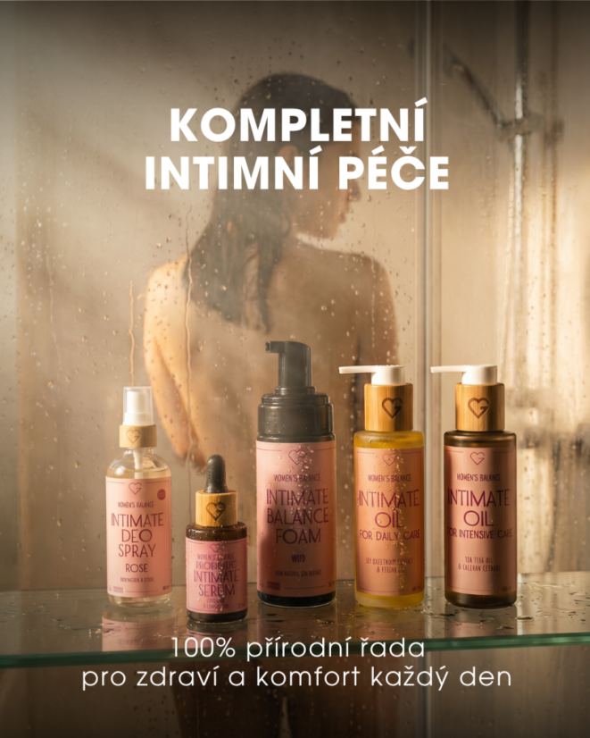 Intimní olej pro každodenní použití 100 ml CZ