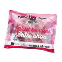 KOOKIE CAT Owoce leśne i biała czekolada BIO 50 g
