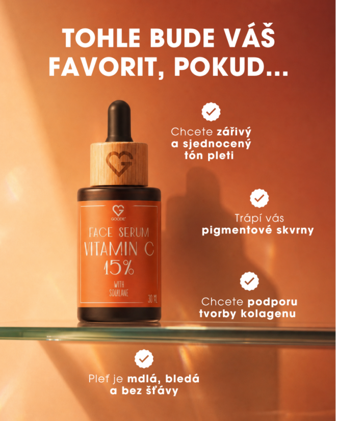 Pleťové sérum Vitamin C 15% se skvalanem 30 ml CZ
