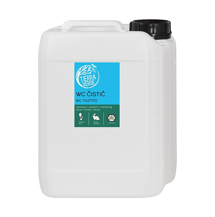 Tierra Verde - WC čistič s rozmarýnovou a citronovou silicí - 5 l CZ