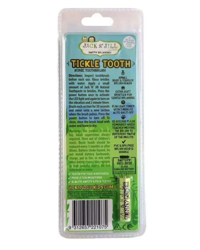 Sonický dětský zubní kartáček Thickle tooth - 0 - 6 let - 1 ks CZ