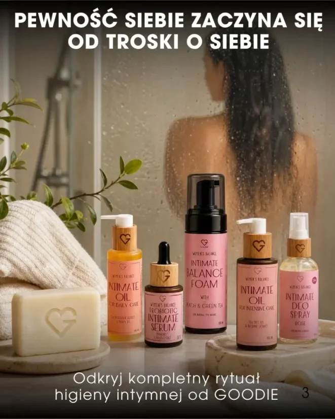 PL Mydło Naturalne - Intymne - komplet kosmetyków do higieny intymnej od GOODIE