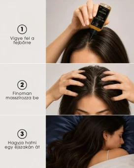 HU Hajnövekedést támogató szérum kininnel - Hair Growth Booster – használati útmutató