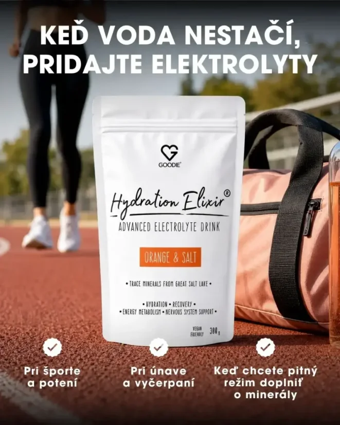 SK Elektrolytový nápoj Hydration Elixir pridaj, keď voda nestačí