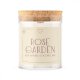 Svíčka s dřevěným praskajícím knotem – Rose Garden 160 g CZ