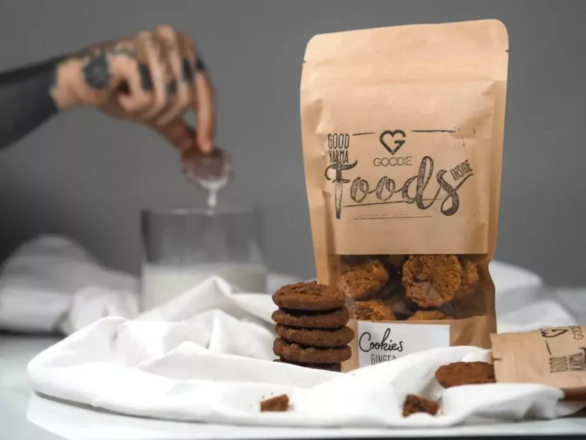 Zázvorovo citrónové sušenky / Ginger & Lemon Cookies 100 g