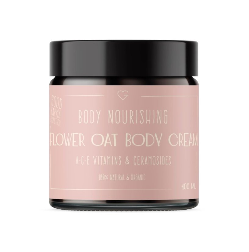 Ovesný tělový krém - Magnólia & Gardénia - 100 ml