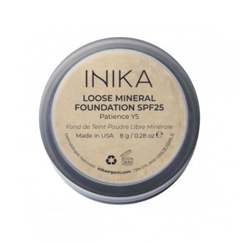 Inika Organic - Přírodní sypký minerální pudrový make-up s SPF 25 - Patience 8 g PL