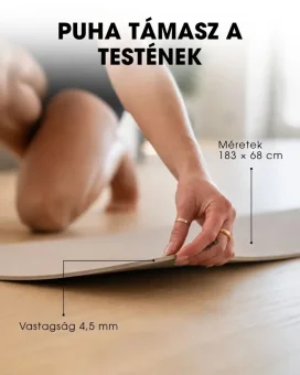 Gyakorlószőnyeg Oval - taupe