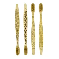 Bambusový zubní kartáček - vzor piktogram SK