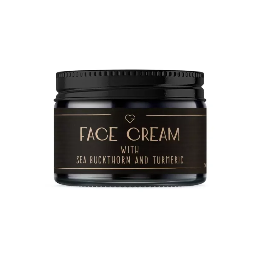 Face cream - Denní krém s rakytníkem a kurkumou 50 ml CZ