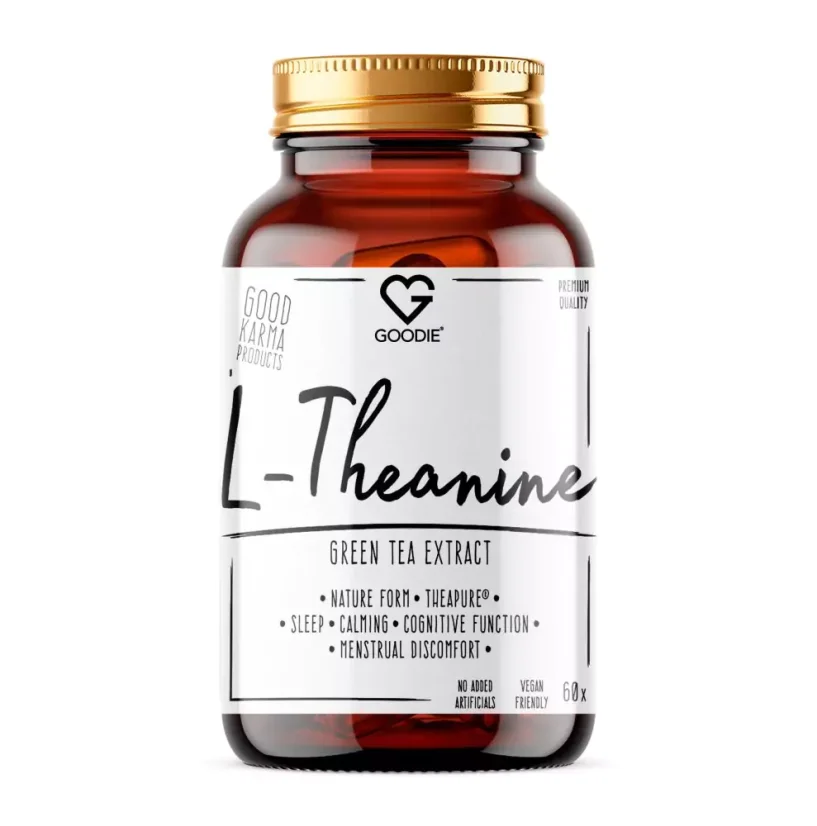L-Theanine - prémiový extrakt zo zeleného čaju - Theapure® - kapsuly 60 ks SK