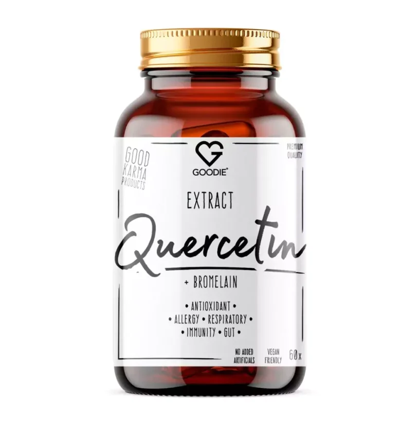 Quercetin + Bromelain - Kwercetyna i Bromelaina - kapsułki 60 szt. PL