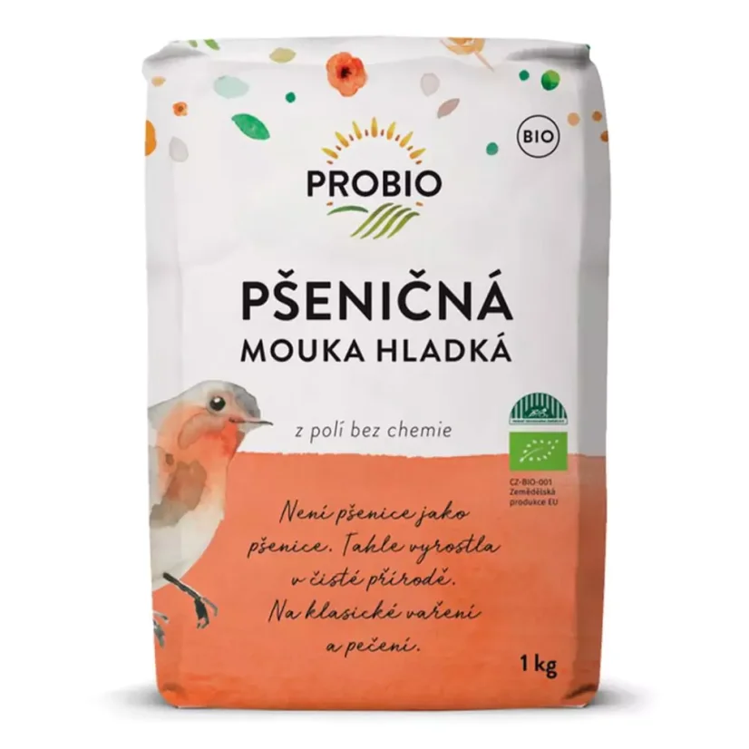 Mąka pszenna gładka BIO 1 kg PL