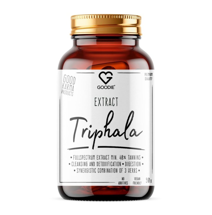 Triphala - extrakt min. 40% tanin - kapsle 90 ks CZ
