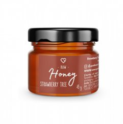 Planikový med - Strawberry Tree honey RAW 45 g
