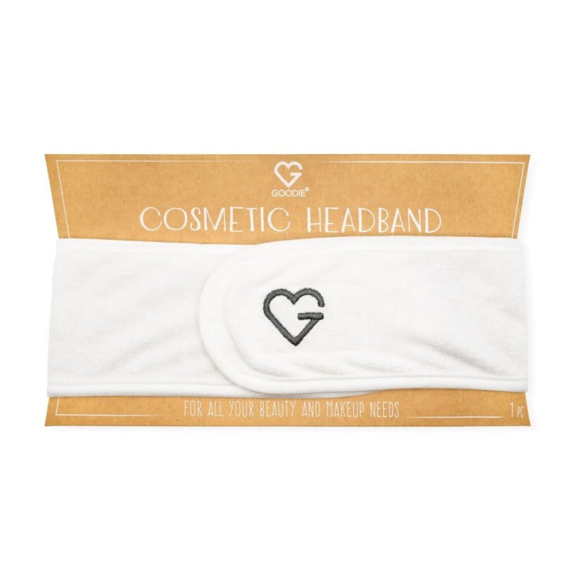 Kosmetická čelenka - bílá