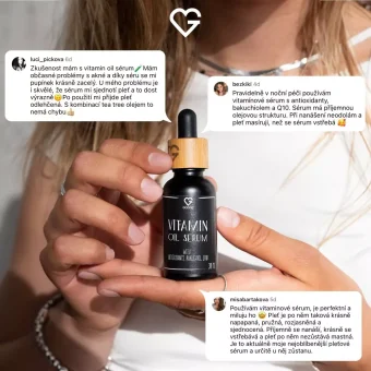Vitaminové sérum s Antioxidanty, Bakuchiolem a Q10 30 ml CZ
