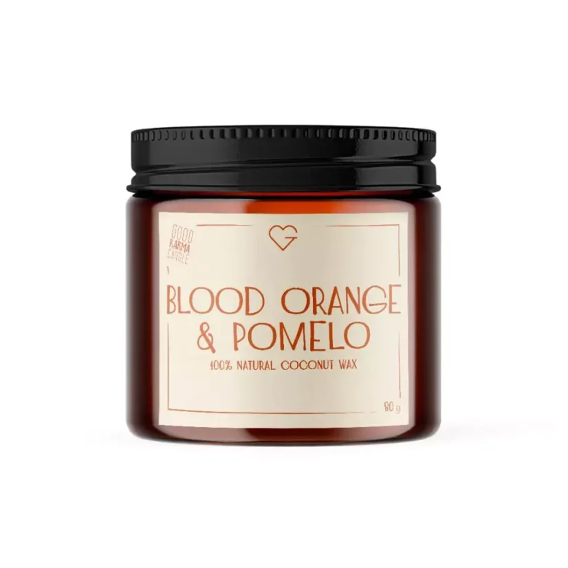Svíčka s bavlněným knotem - Blood Orange & Pomelo 80 g CZ