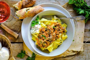 Vegan stroganov