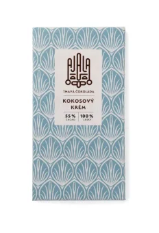 AJALA - Krem kokosowy 55% czekolada BIO 45 g PL