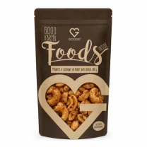 Arašídy a kešu v medu s chilli 100 g - Goodie