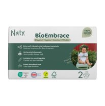 Eco by Naty - Dětské pleny - velikost 2 - od 3 do 6 kg (33 ks) CZ