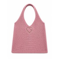 Knitted Bag Pink - Pletená taška Růžová 1 ks