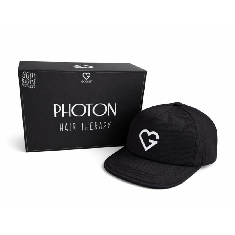 Fotonová LED čiapka čierna – Photon Hair Therapy Black 1 ks SK