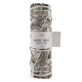 Bílá šalvěj vykuřovací svazek 1 ks vel. XL  - White sage smudge stick 1 pc size XL CZ