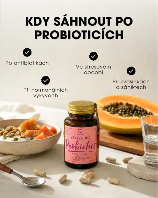 Probiotika pro ženy 30 ks - Women's balance probiotics 30 pcs