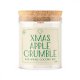 Gyertya ropogó fa kanóccal - XMAS Apple Crumble160 g HU